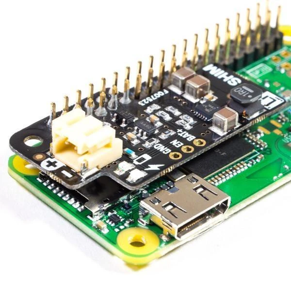Oem LiPo SHIM - Maitinimo priedėlis Raspberry Pi