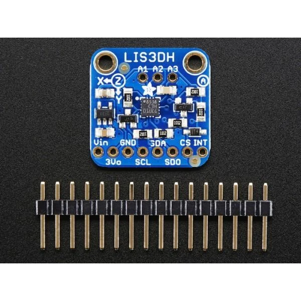 LIS3DH 3-ašių skaitmeninis akselerometras I2C / SPI - Adafruit