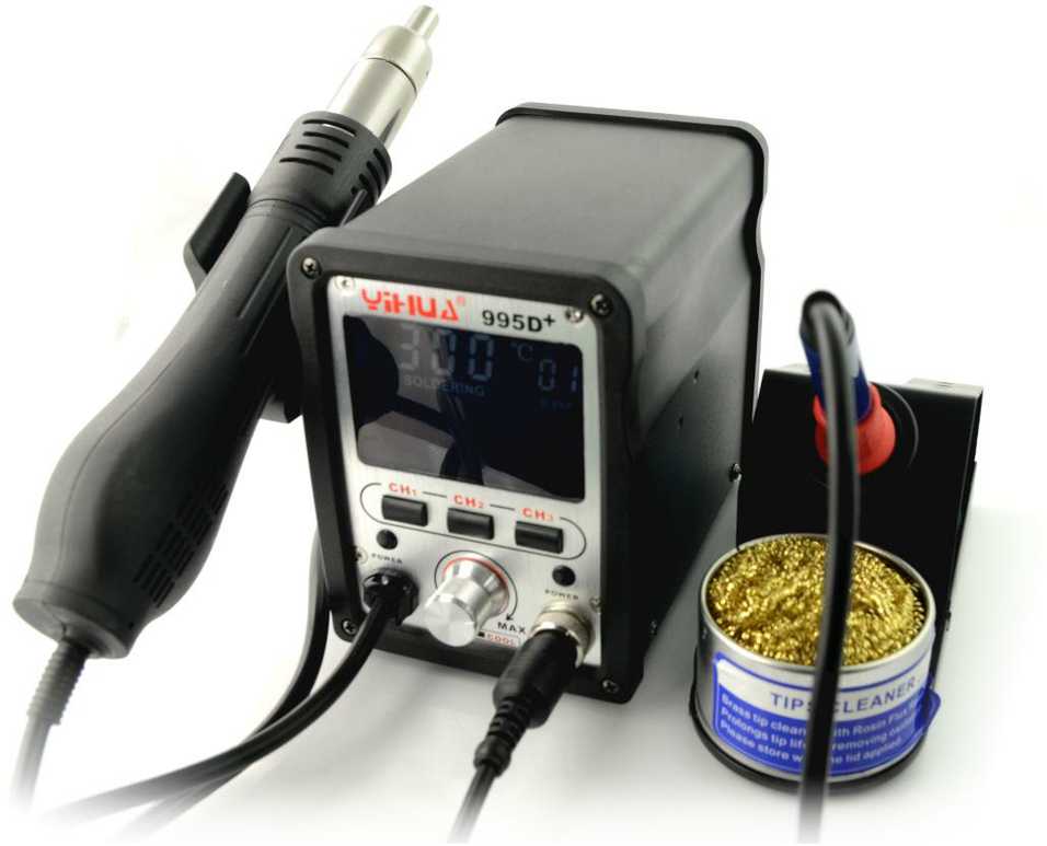 Oem Litavimo stotelė 2in1 Yihua 995D+ su karštu oru Hotair 720W