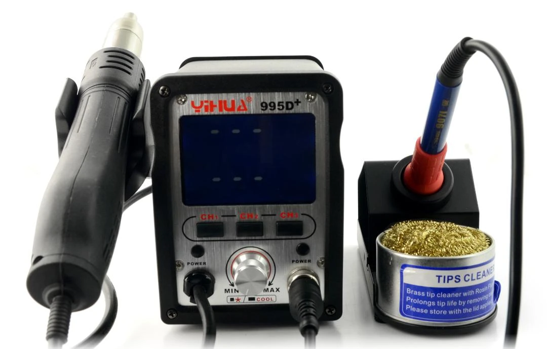 Oem Litavimo stotelė 2in1 Yihua 995D+ su karštu oru Hotair 720W