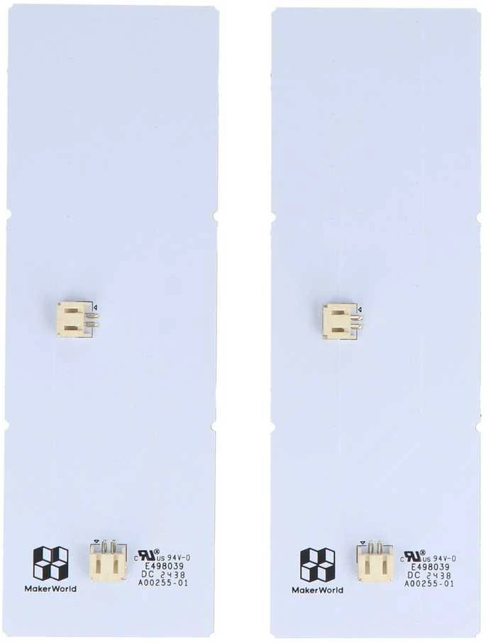 Litofano LED foninio apšvietimo komplektas - KC009 - 96x144 mm - 2vnt - Bambu Lab