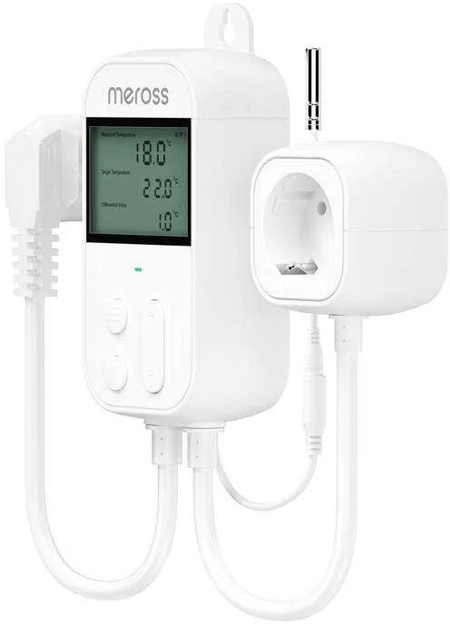 Meross MTS960HK išmanus Wifi termostatas šildymui/ šaldymui