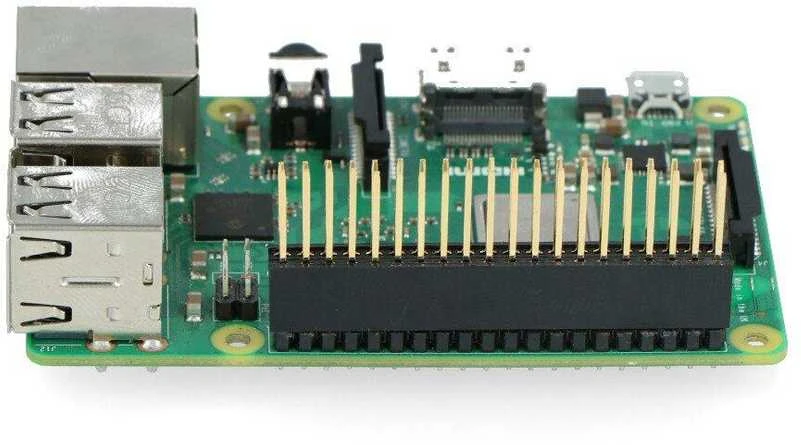 Oem Lizdo jungties juosta 2x20 rastras 2.54mm, skirtas Raspberry Pi 4B/3B+/3B/3 - ilgi kaiščiai 10mm