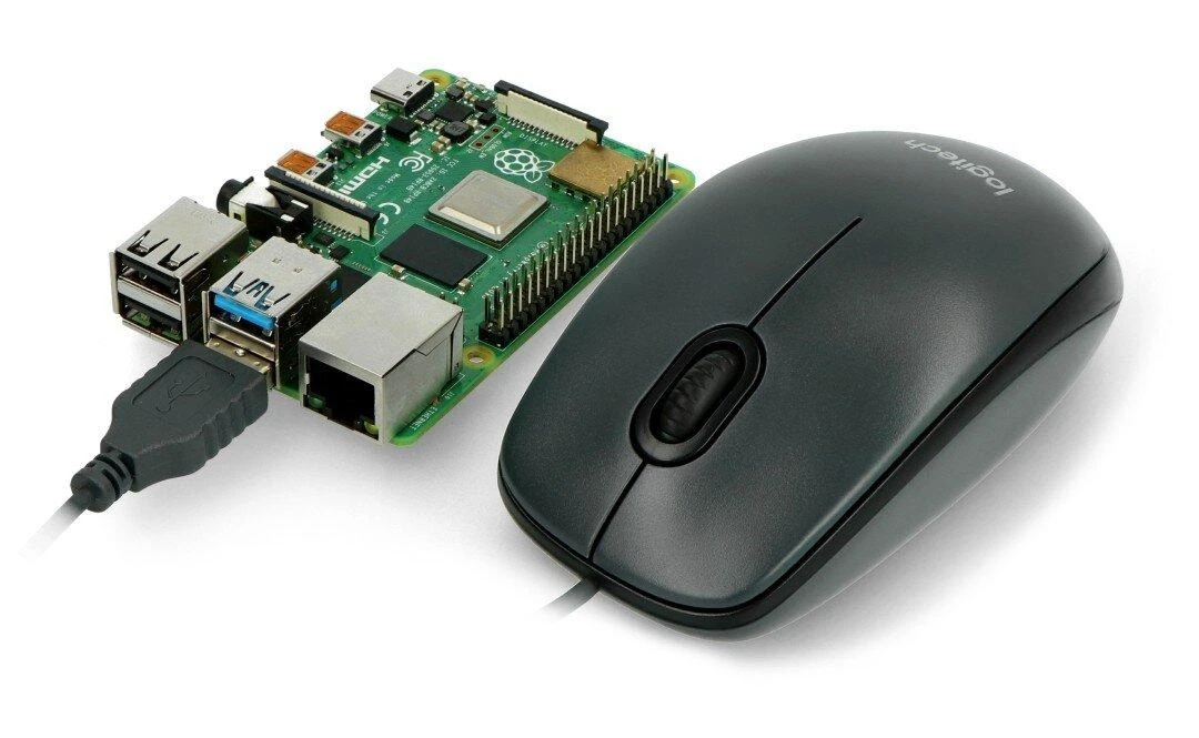 Optinė pelė su laidu Logitech M90 juoda