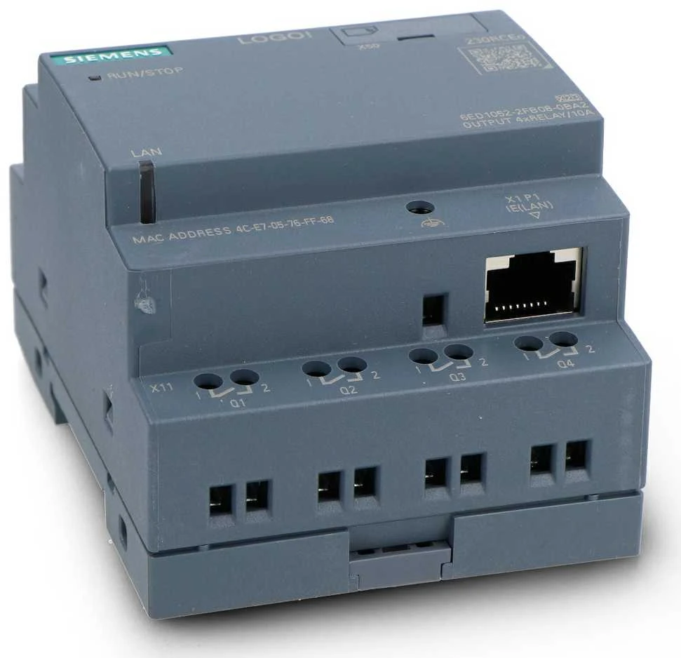 LOGOTIKAS! 230RCEo – skaitmeninis įvesties/išvesties modulis – Siemens 6ED1052-2FB08-0BA2