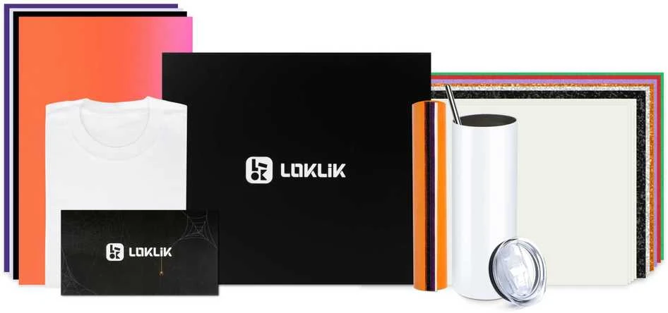 LOKLiK Helovino rinkinys su marškinėliais ir gertuve