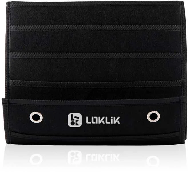 LOKLiK vinilo ritinėlių organizatorius su metalinėmis angomis