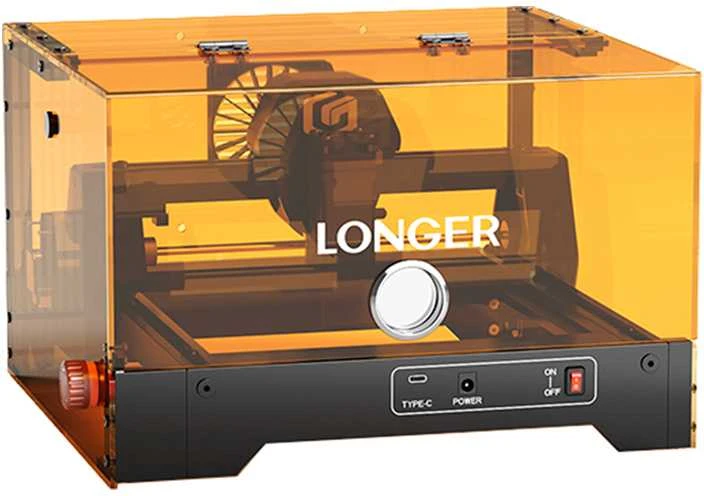 LONGER RAY5 lazerinis graviruoklis su apsauginiu gaubtu