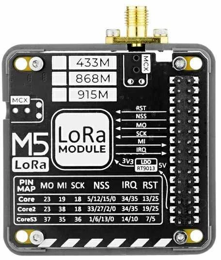 LoRa 433MHz V1.1 modulis - skirtas M5Stack Core kūrimo moduliams - M5Stack M005-V11
