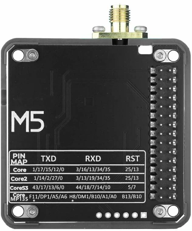 LoRaWAN EU868 modulis – STM32WLE5 – skirtas M5Core kūrimo moduliams – M5Stack M148