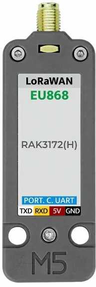 LoRaWAN EU868MHz modulis su antena - Įrenginio išplėtimo modulis - M5Stack U184-EU868
