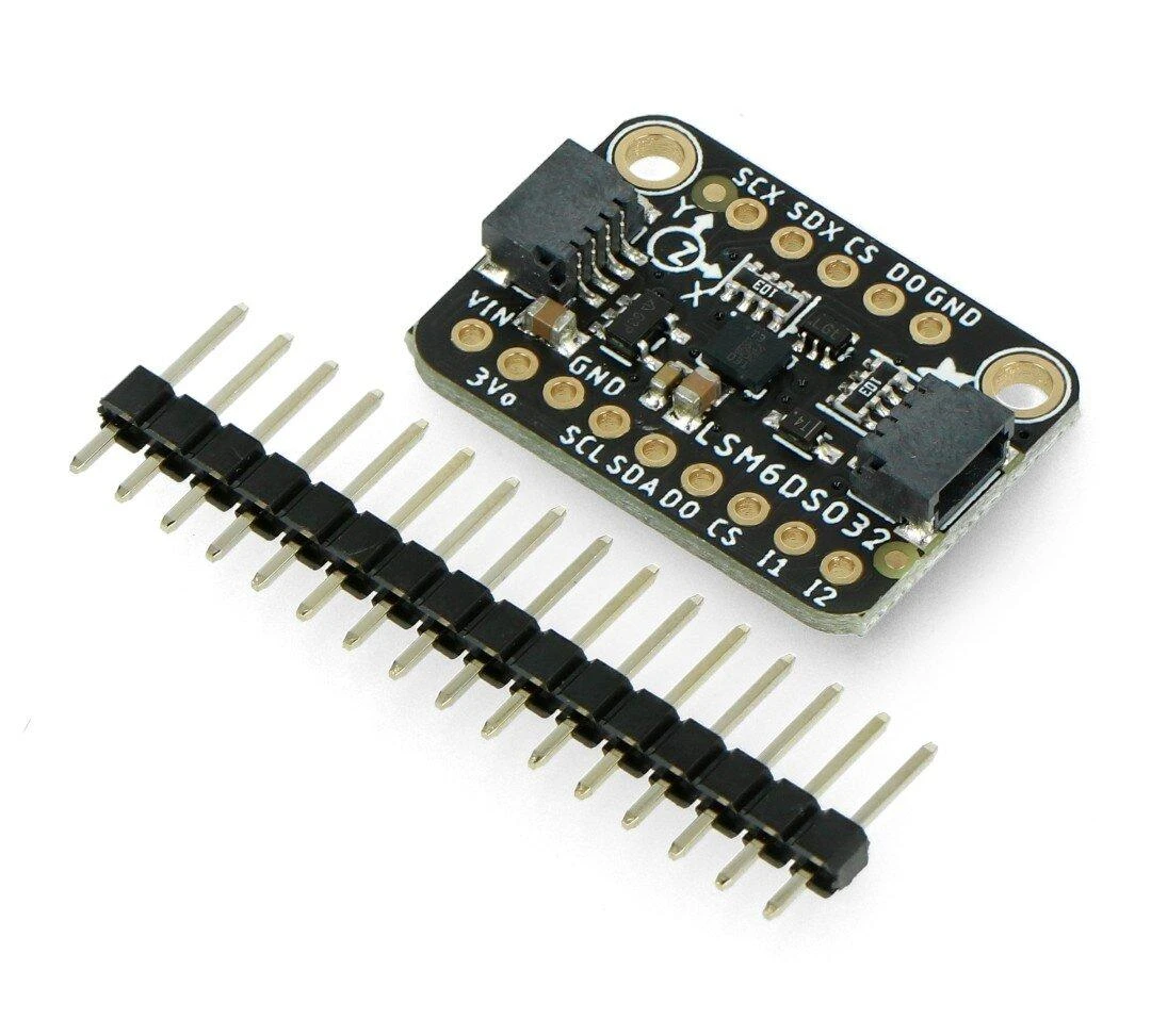 LSM6DSO32 6DoF IMU, 3 ašių akselerometras ir giroskopas, Adafruit 4692