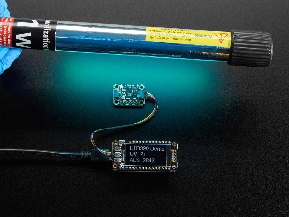 LTR390, UV šviesos jutiklis, STEMMA QT / Qwiic, skirtas Arduino ir Raspberry Pi, Adafruit 4831