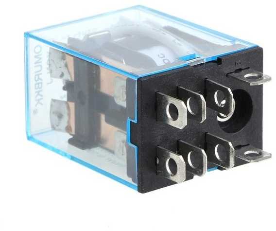 Oem LY2NJ relė - 12VDC -10A - 8 kontaktai - kontaktorius - maitinimo relė