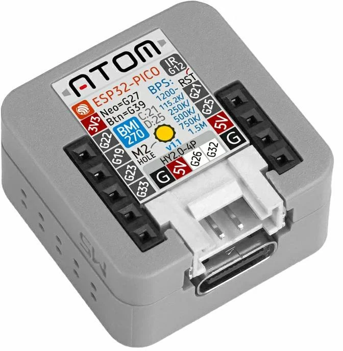 M5Atom-Matrix v1.1 - Kūrimo modulis su RGB LED - ESP32 - M5Stack C008-B-V11