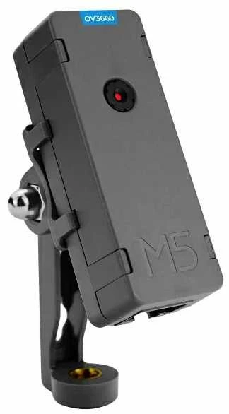 M5PoECAM-W modulis su kameros jutikliu ir tvirtinimo stovu
