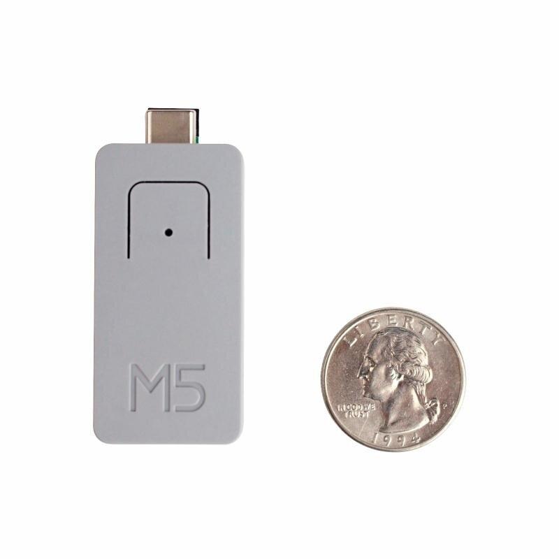 M5Stack ATOM TailBAT - 190mAh maitinimo modulis - skirtas M5Atom kūrimo moduliams