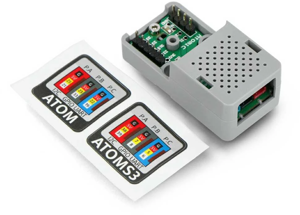 M5Stack ATOMIC PortABC išplėtimo bazė - M5Atom kūrimo modulių bloko išplėtimo modulis - M5Stack A130