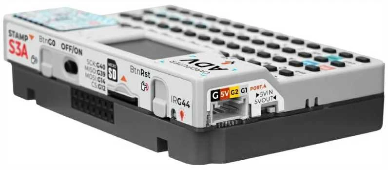 M5Stack Cardputer Adv versija – nešiojamasis kompiuteris su M5Stamp S3A moduliu – ESP32-S3FN8 – M5Stack K132-Adv