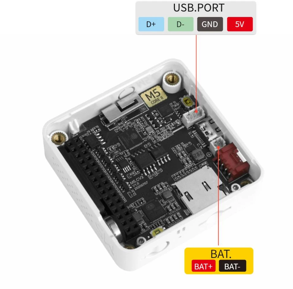 M5Stack Core2 v1.3 – kūrimo modulis – ESP32 – M5Stack K010-V13
