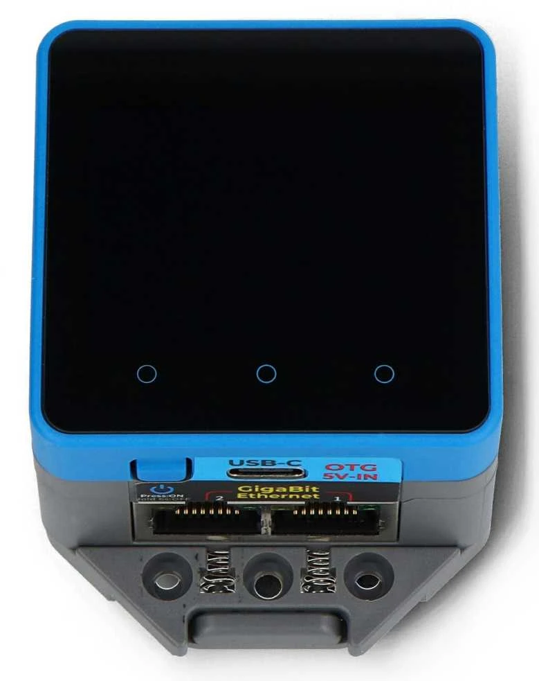 M5Stack CoreMP135 su dviguba Ethernet jungtimi
