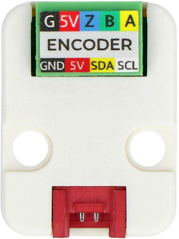 M5Stack Ext Encoder modulis su jungčių ženklinimu