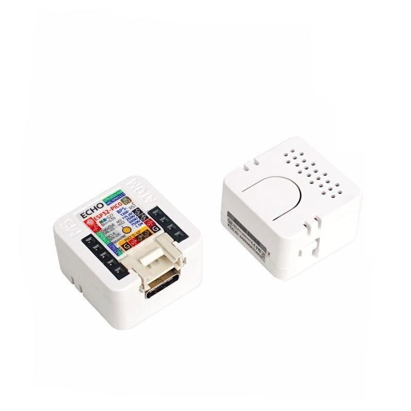 M5Stack M5Atom Echo - Programuojamas garsiakalbis - ESP32