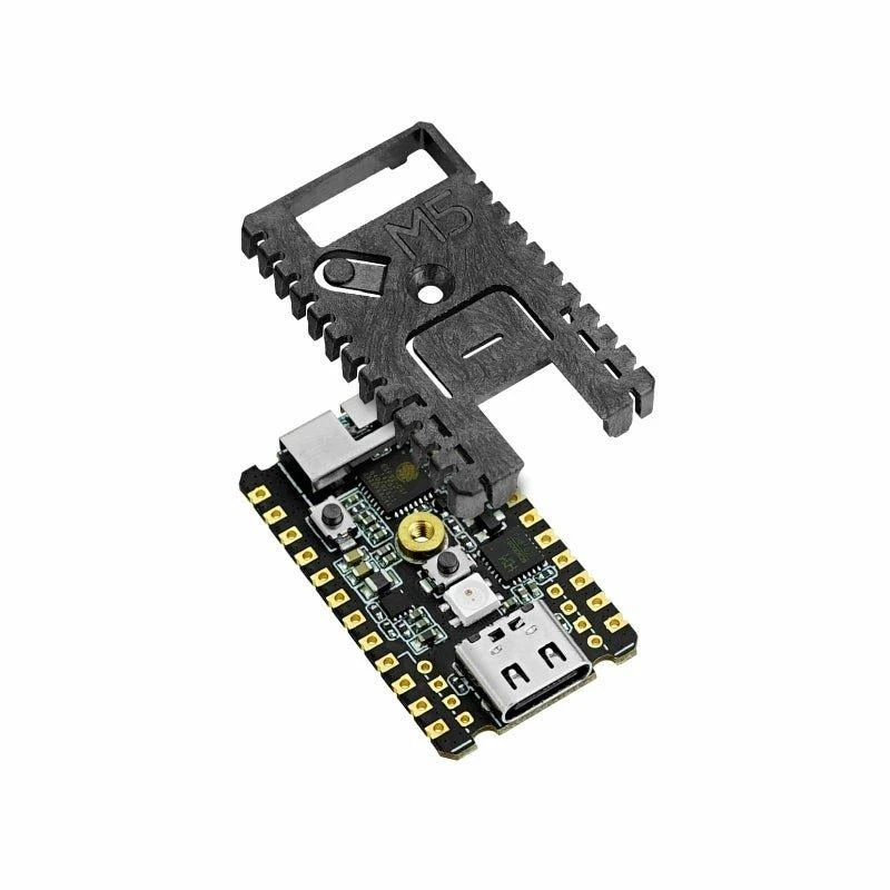 M5Stack M5Stamp C3 Mate su kaiščių juostomis