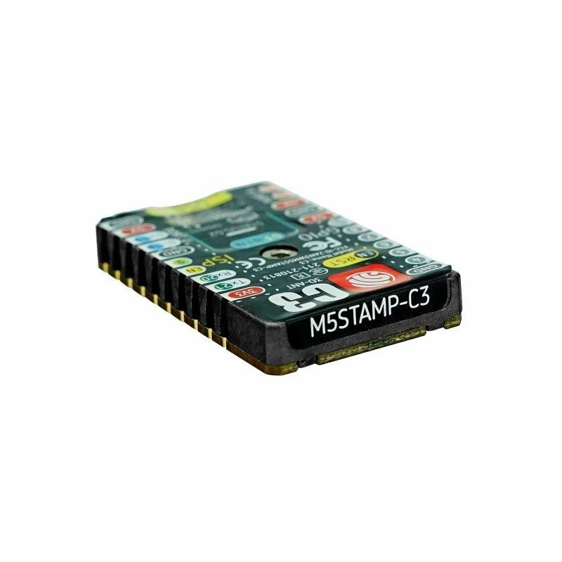 M5Stamp C3 mikrovaldiklis su GPIO žymėjimu