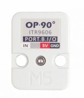 M5Stack ITR9606 optinis jutiklis su prijungimo schema
