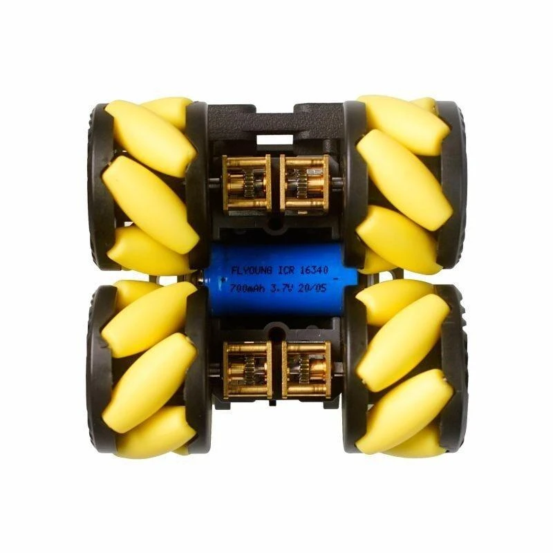 M5Stack RoverC Pro - roboto platforma su ratukais ir griebtuvu
