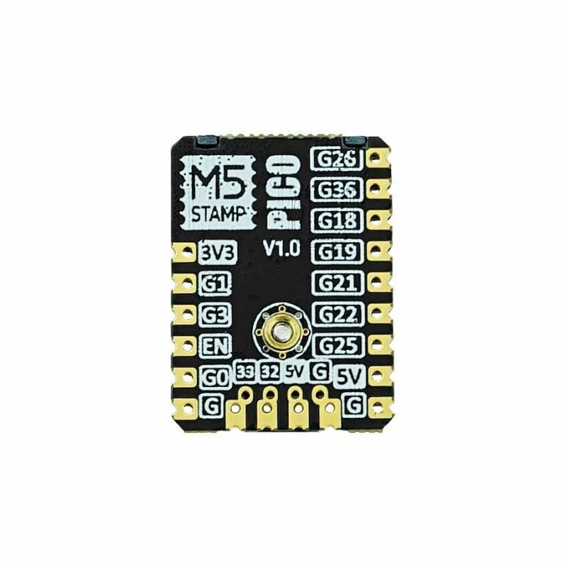 M5Stamp Pico kūrimo modulis, viršutinė pusė