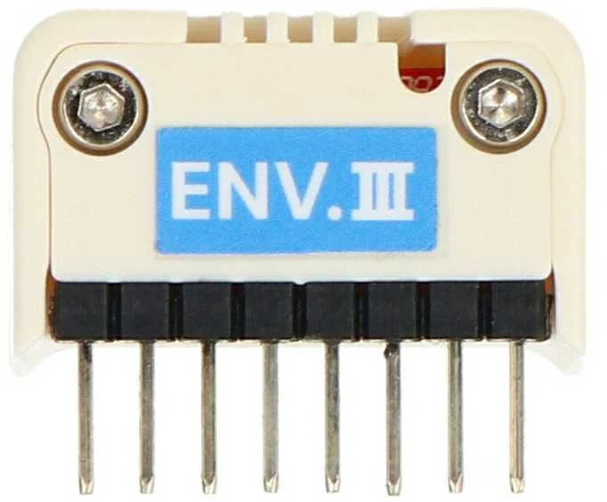 M5Stack ENV III jutiklio modulis su kaiščiais