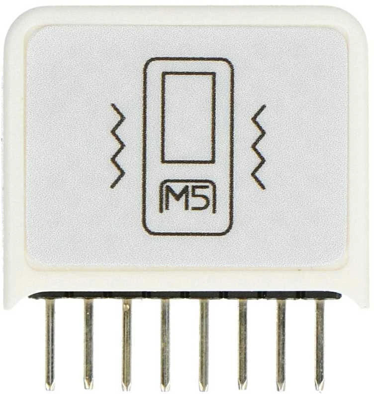 M5StickC Vibration Hat su vibravimo piktograma