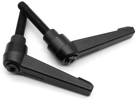 Oem M6 suspaudimo svirtis su 25 mm varžtu - reguliuojama rankena