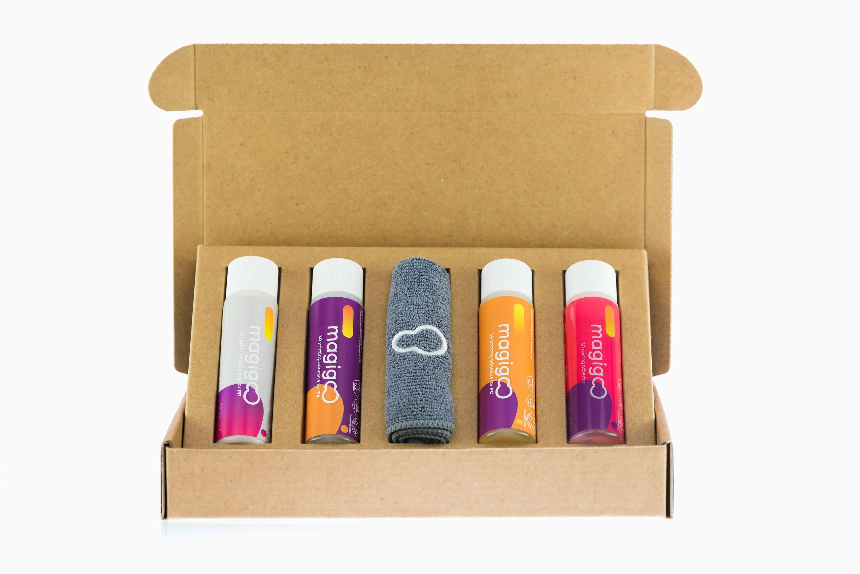 Magigoo Pro rinkinys su klijais ir šluoste