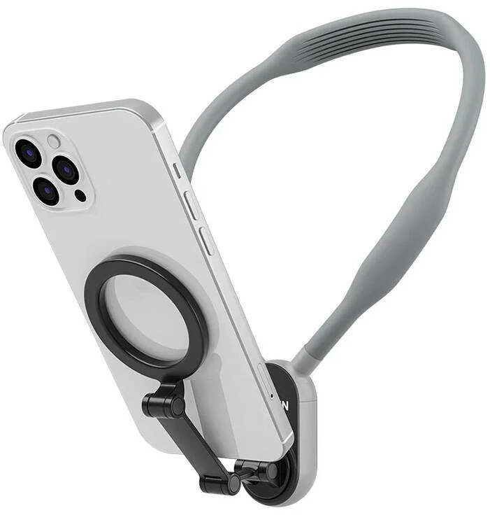 Magnetinis kaklo laikiklis TELESIN mobiliesiems telefonams MNM-002