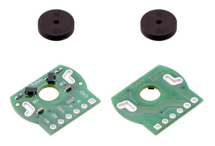 Pololu magnetiniai diskiniai koderiai su PCB plokštėmis