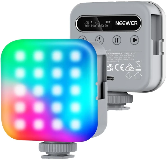 Magnetinis RGB vaizdo šviestuvas NEEWER BL60C