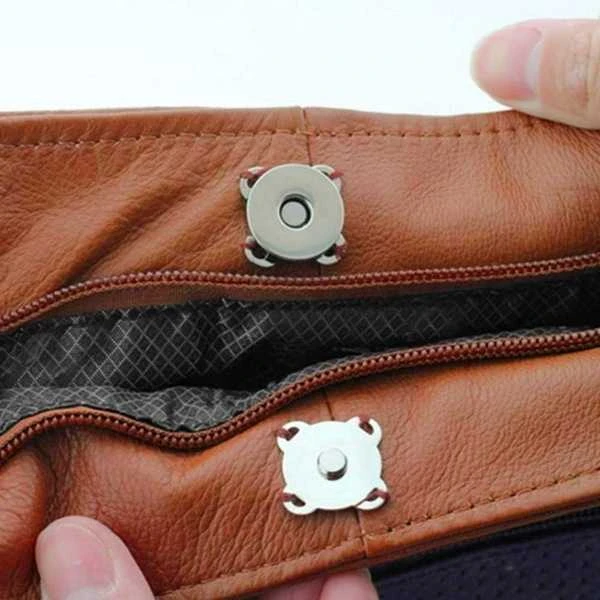 Oem Magnetinis užsegimas siuvimui - 18mm - sidabrinė sagtis