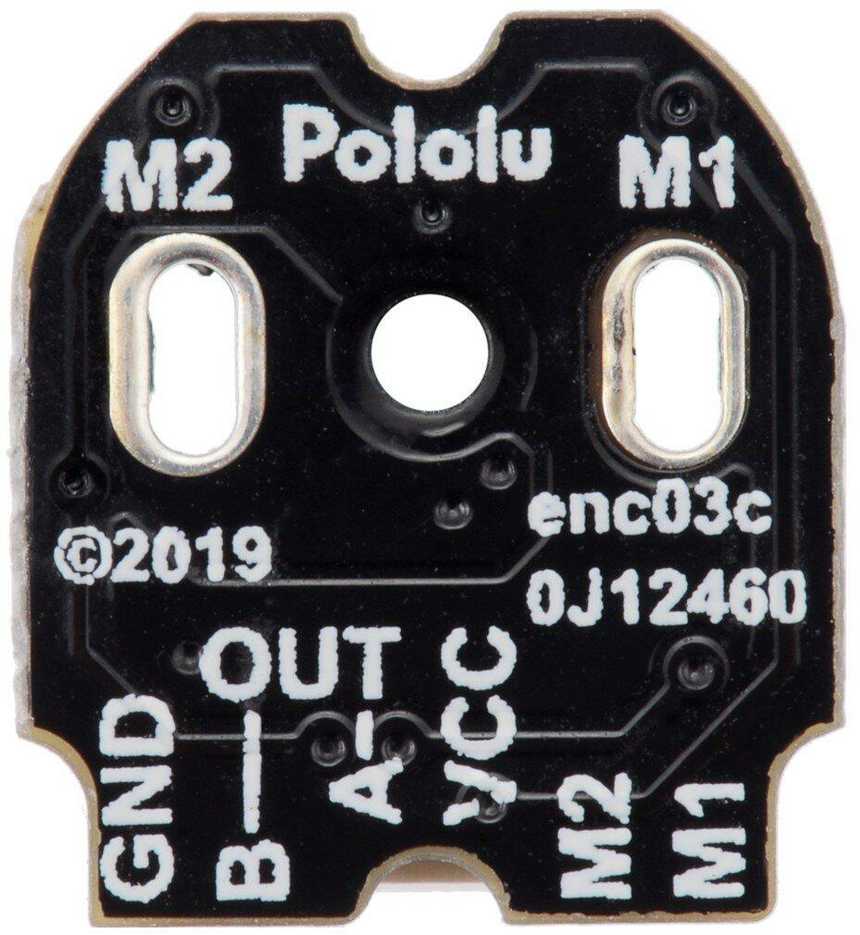 Magnetinių enkoderių rinkinys mikro varikliams, Top-Entry jungtis, 2.7–18V, x2, Pololu 4760