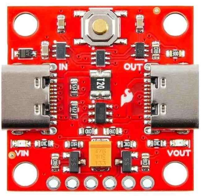 SparkFun USB-C maitinimo jungiklio modulis