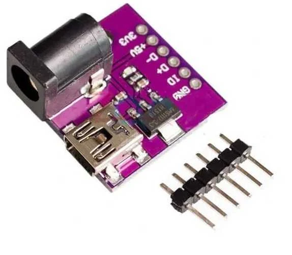 Oem Maitinimo modulis - 3.3 V - adapteris su nuolatinės srovės lizdais - mini USB