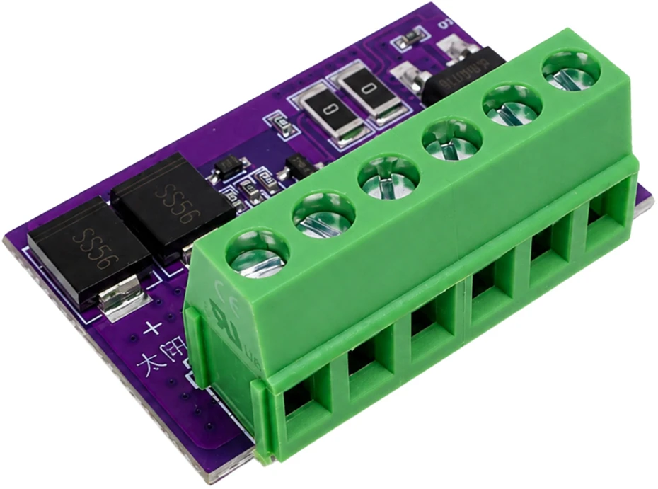 Maitinimo modulis - 3.3 V - adapteris su DC - mini USB lizdais Maitinimo modulis su nuolatinės srovės ir mini USB lizdu