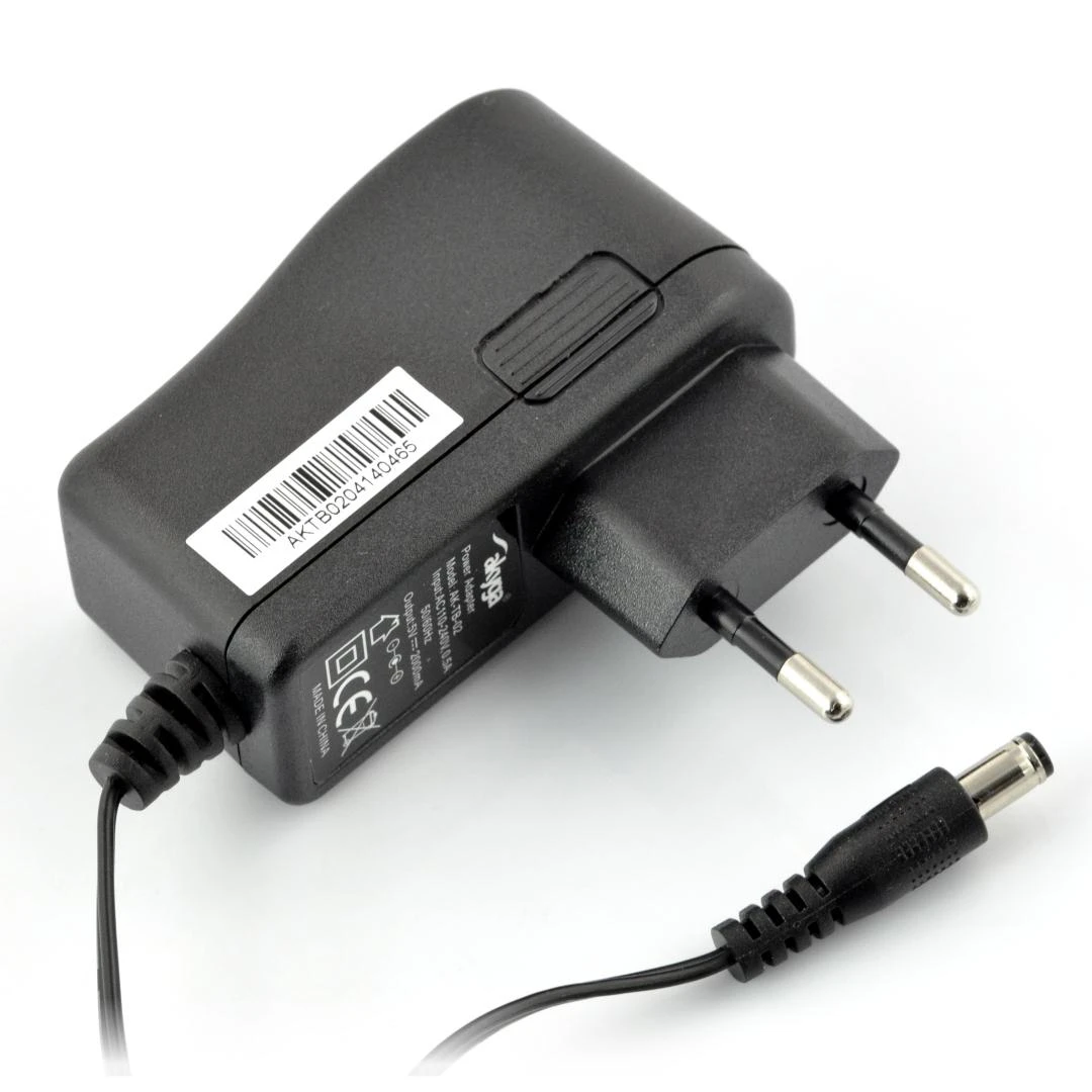 Maitinimo adapteris Akyga 5V 2A su DC kištuku