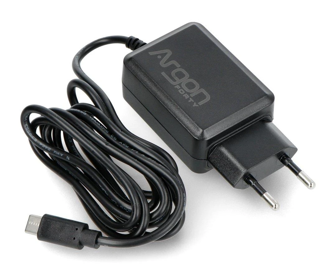 Argon40 USB-C maitinimo adapteris Raspberry Pi 4B