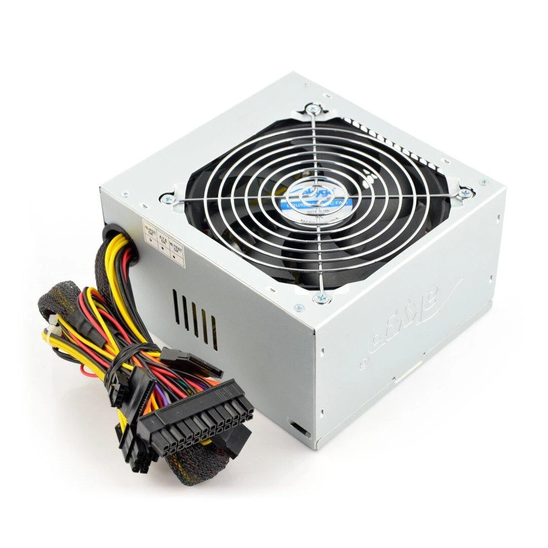 Maitinimas AKYGA AK-B1-500 Basic 500W, DC 3.3/5/±12V, 1x120, be maitinimo laido