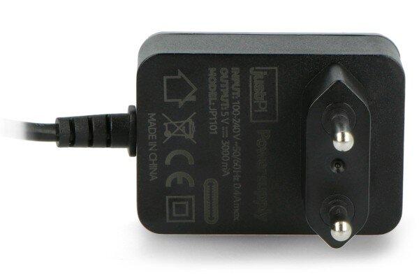 Kita Maitinimo šaltinis justPi C USB 5V/3A, skirtas Raspberry Pi 4B