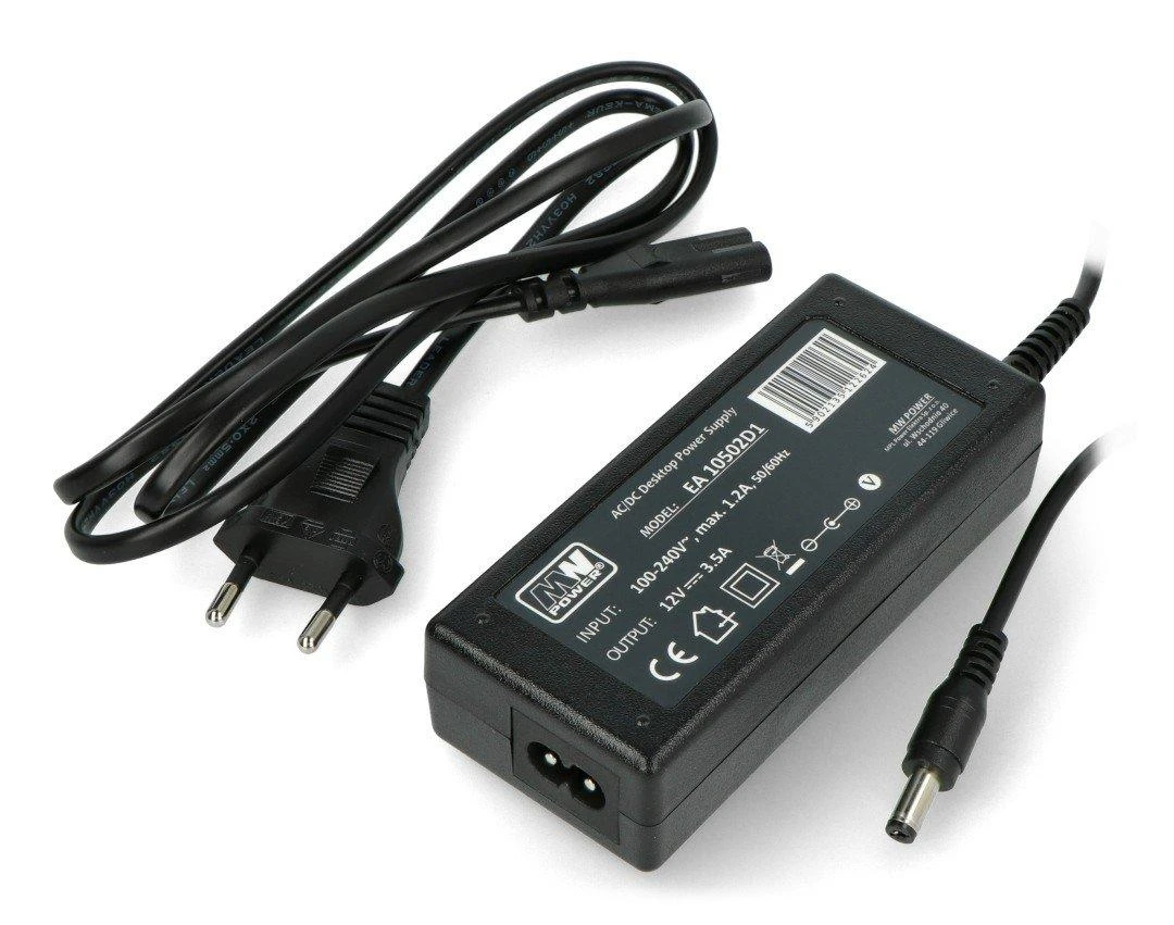 MW Power maitinimo adapteris 12V su kištukais
