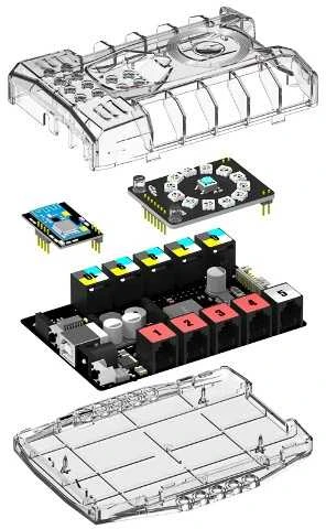 Robotas-konstruktorius Makeblock mBot Ranger (Bluetooth versija)